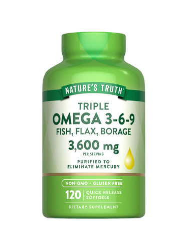 Oméga 3-6-9 3600 mg