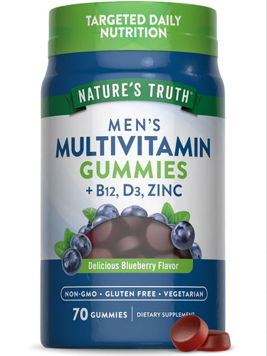 Multivitaminico per Uomini con B-12, D3, Zinco