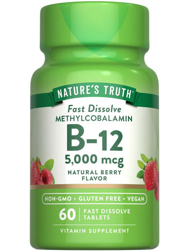 Vitamin B-12 5000 mcg Methylcobalamin