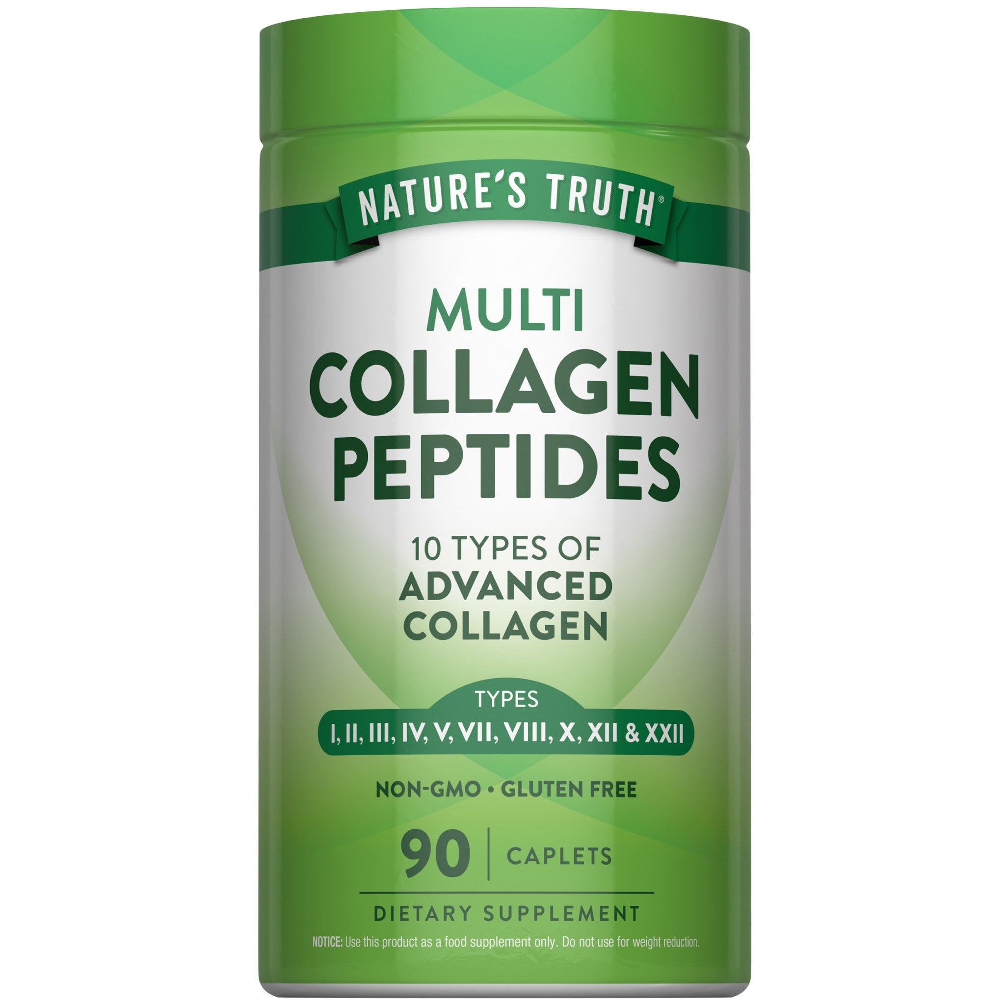 Multi Collagen Peptide Pills | 90 Count