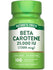 Beta Carotene 25,000 IU (7500 mcg)