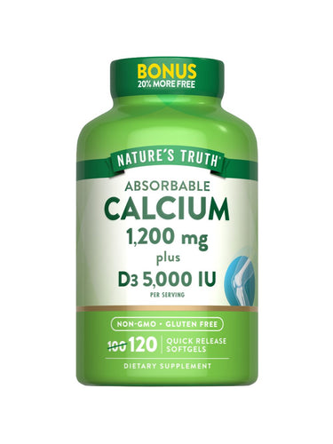 Calcium 1200 mg with Vitamin D3 5000 IU