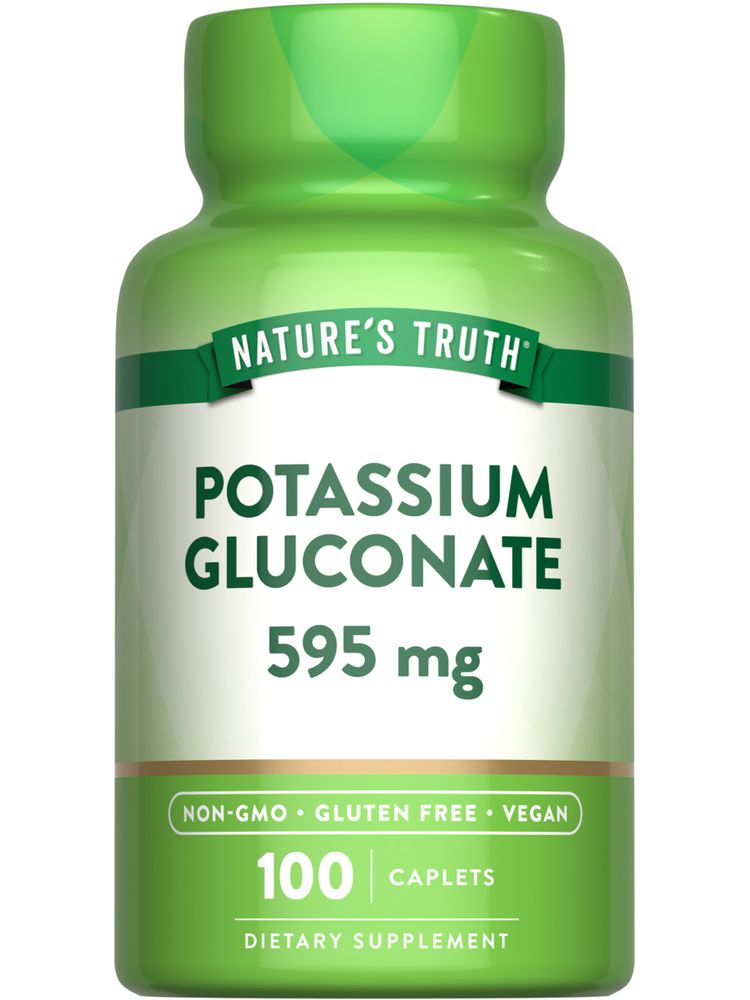 Gluconato de Potássio 595mg