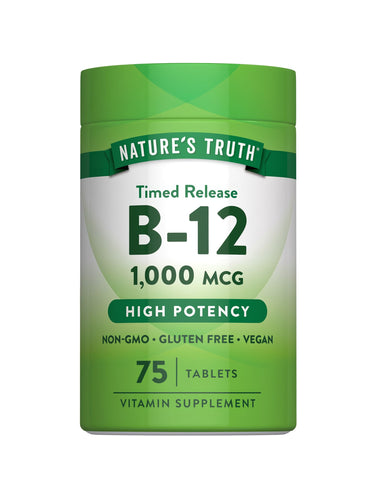 Vitamin B-12 1000 mcg mit zeitverzögerter Freisetzung