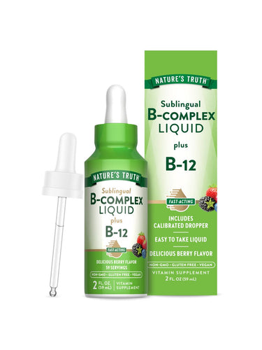 Vitamin B Complex Liquid | Berry Flavor