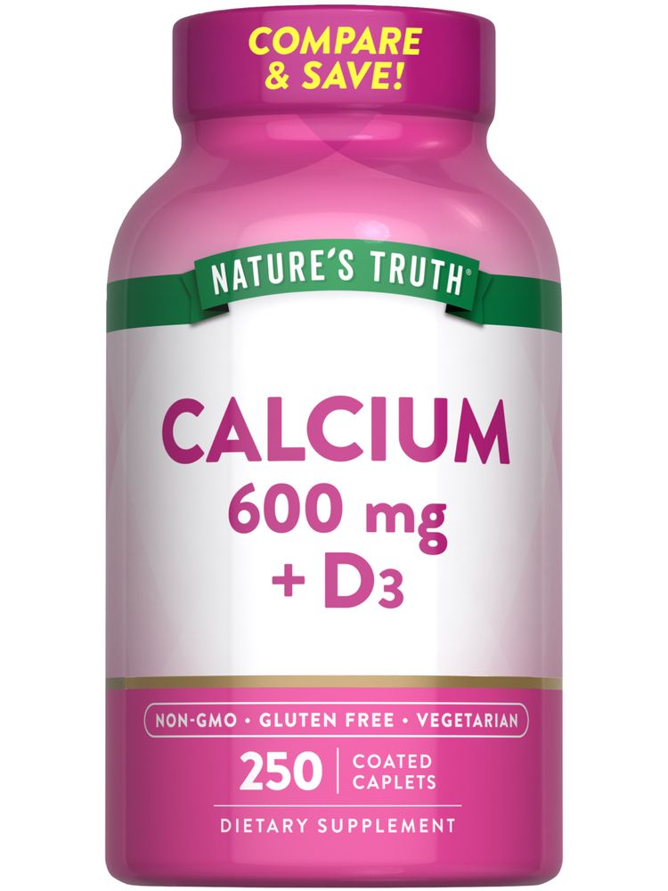 Calcium 600 mg avec Vitamine D3 800 UI