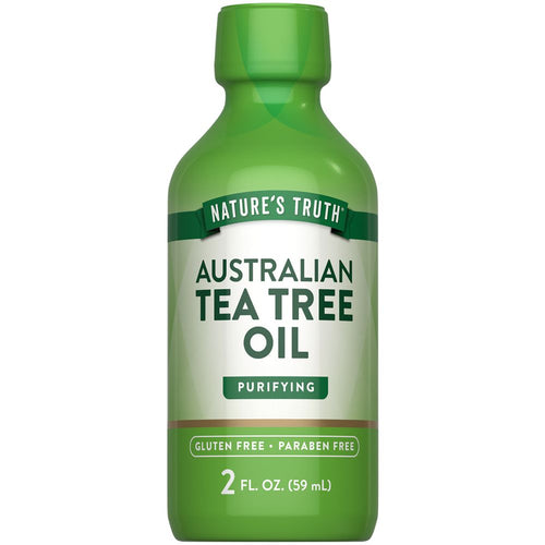 Australian Tea Tree Oil liquid, 2 FL. OZ. (59 mL).