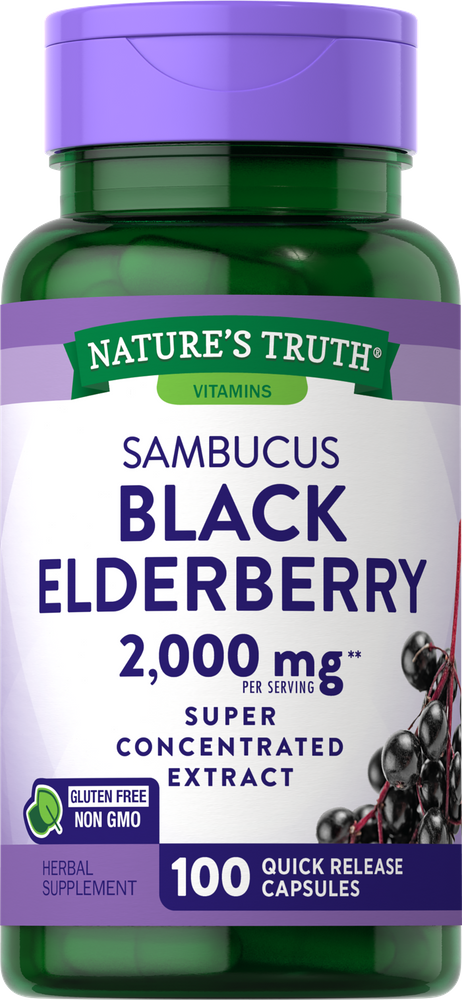 Sambucus Schwarze Holunderbeere 2000 mg