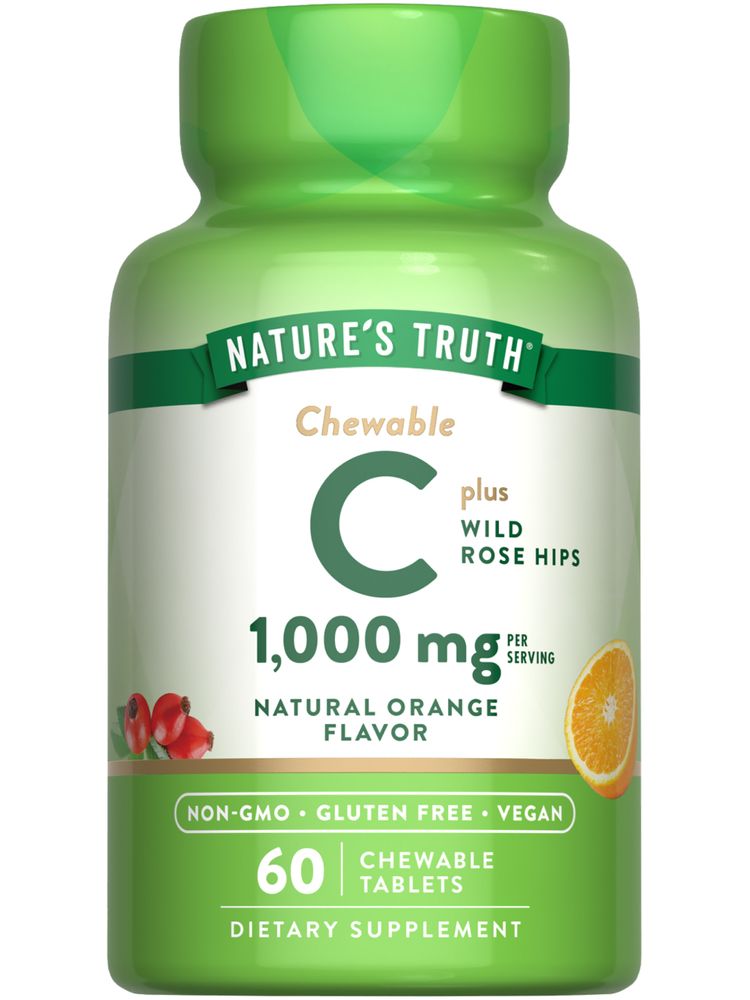 Vitamin C 1000 mg with Rose Hips | Chewables