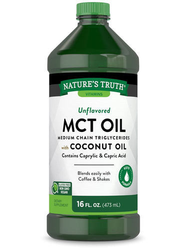 MCT Oil (Medium Chain Triglycerides) Liquid