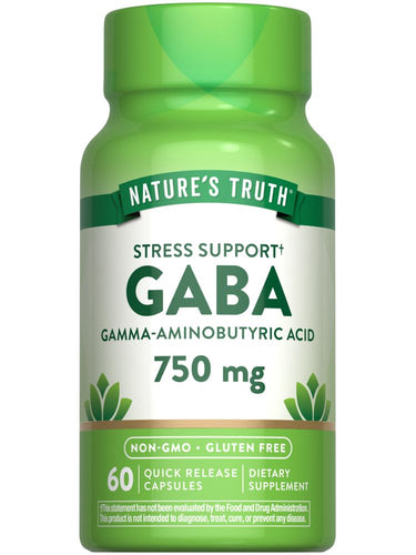 GABA 750 mg (Ácido Gamma Aminobutírico)