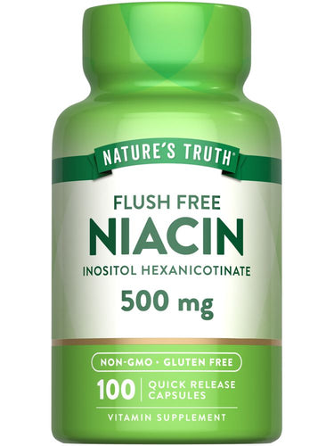 Niacina 500 mg | Senza Arrossamento