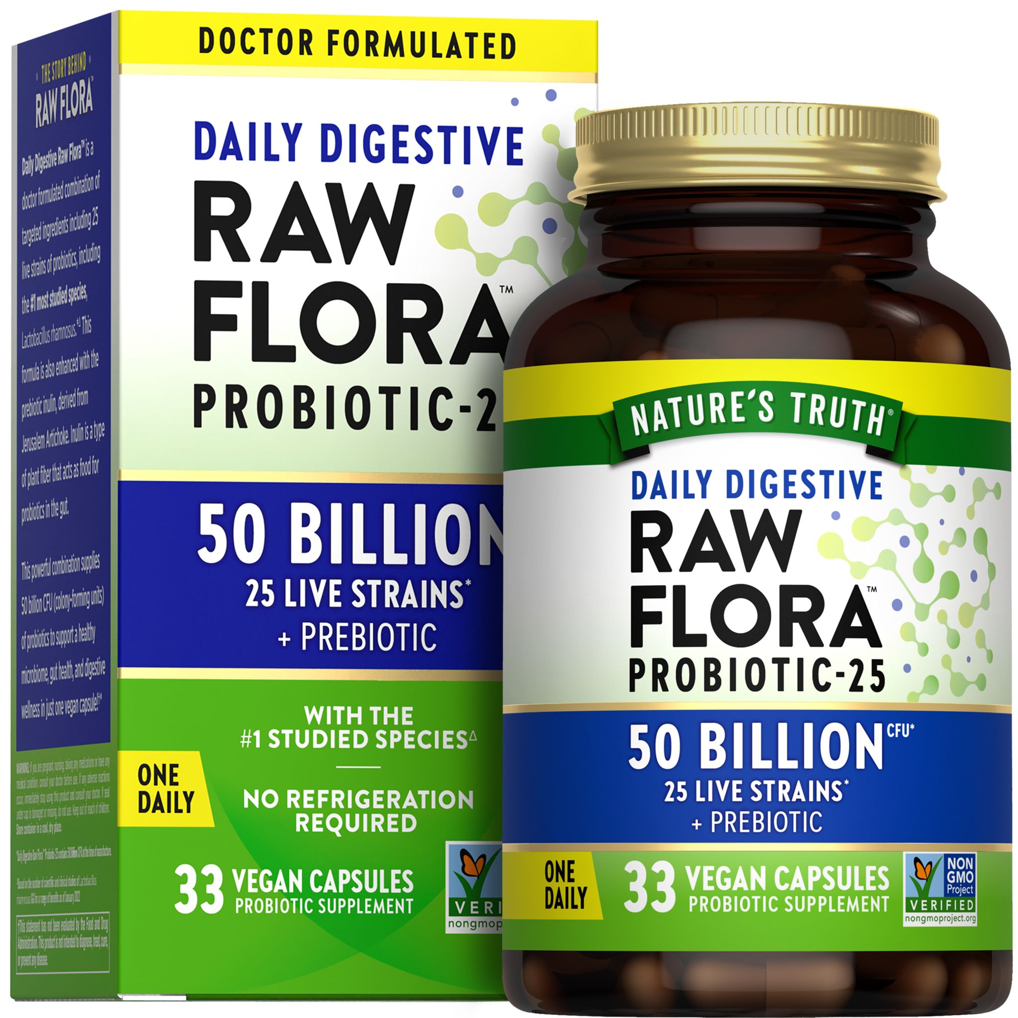 Daily Digestive Probiotic - 50 Billion