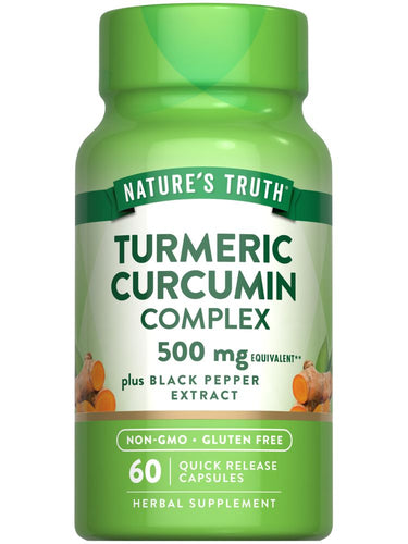 Complejo de Cúrcuma Curcumina 500 mg con Pimienta Negra