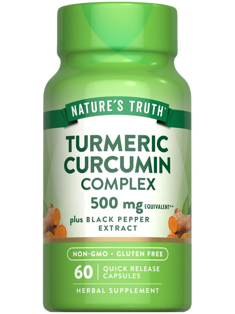 Turmeric Curcumin Complex 500 mg with Black Pepper