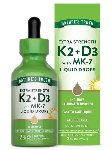 Gotas Líquidas de Vitamina D3 + K2