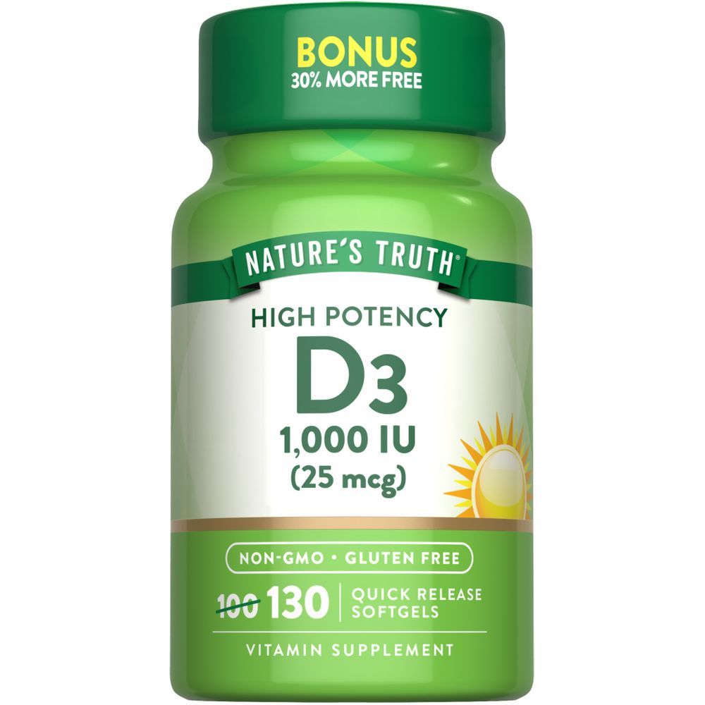 Vitamina D3 1000 UI (25 mcg)
