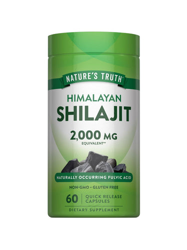 Cápsulas de Shilajit | 60 unidades