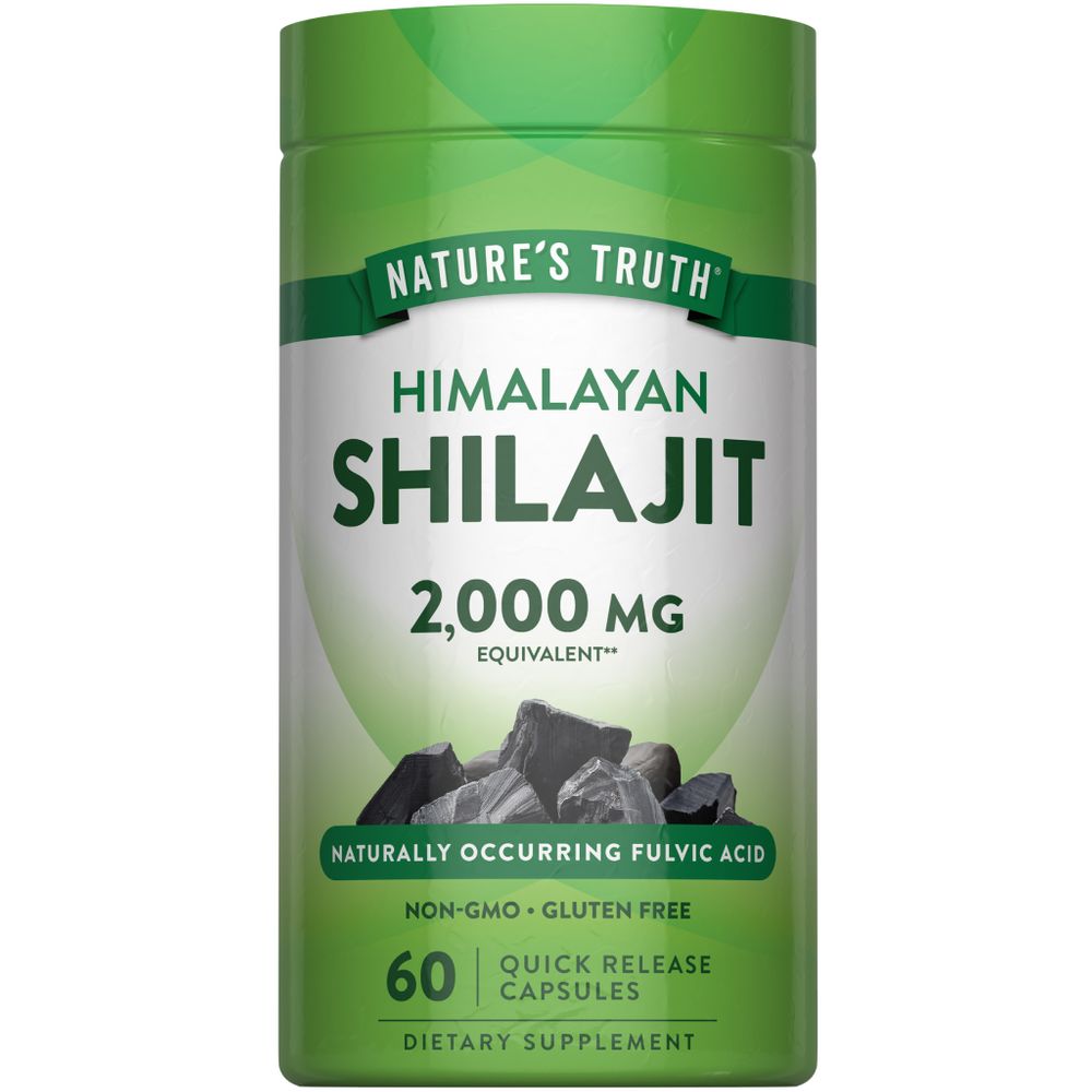 Cápsulas de Shilajit | 60 Unidades