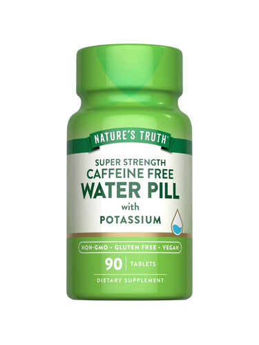 Pillole per l'Acqua con Potassio | Senza Caffeina