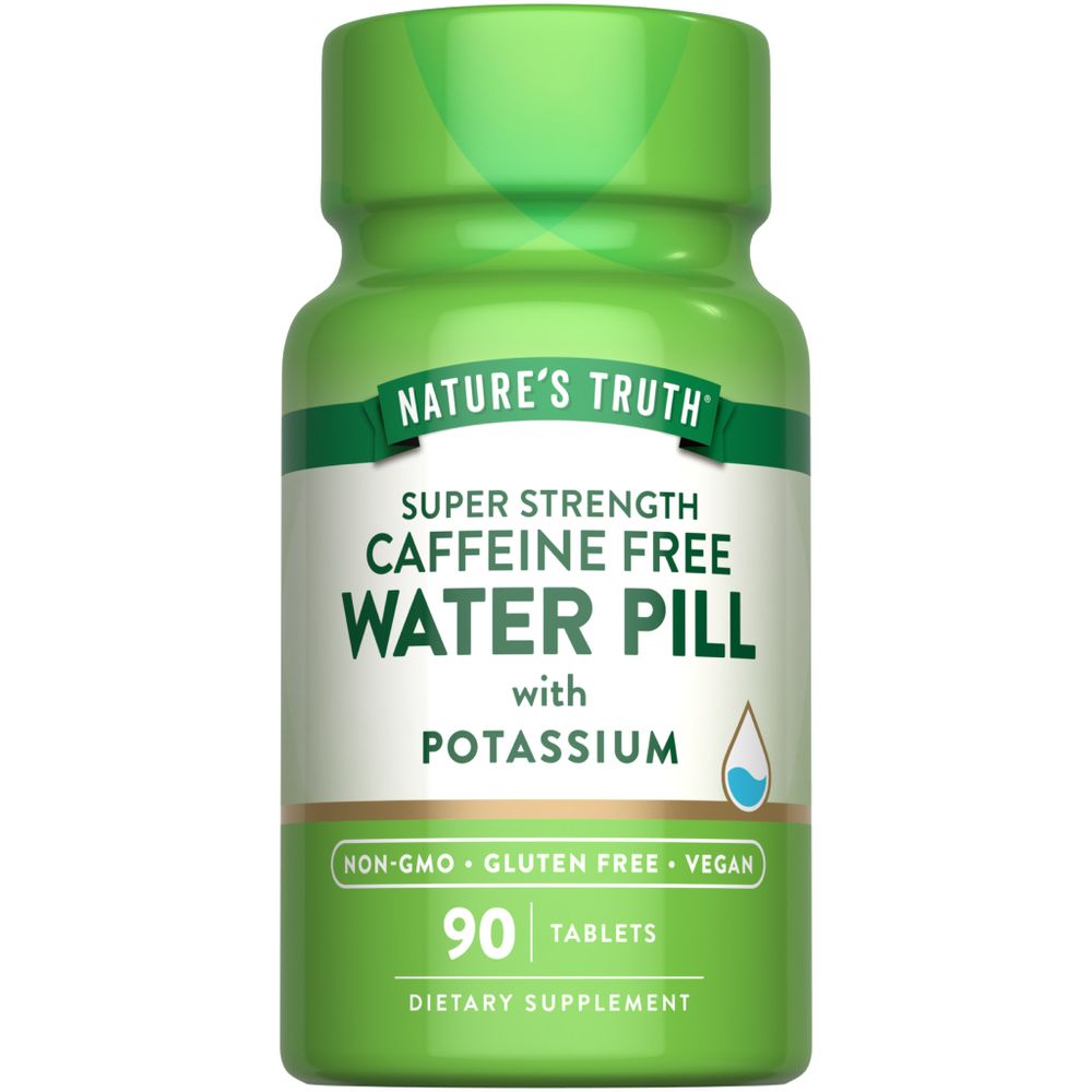 Comprimido Diurético com Potássio | Sem Cafeína