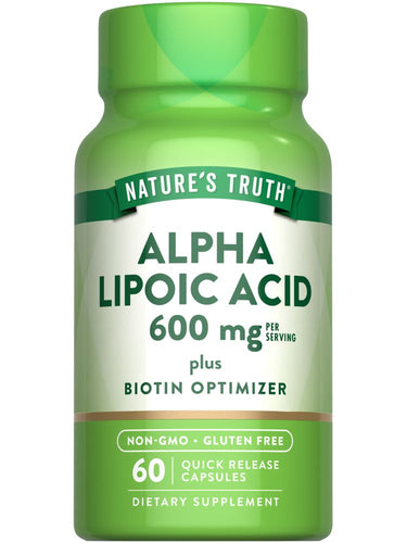 Alpha Lipoic Acid 600mg with Biotin