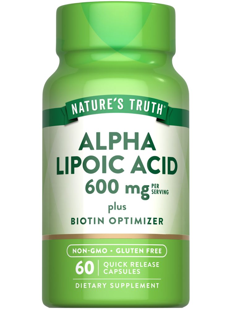 Alpha Lipoic Acid 600mg with Biotin