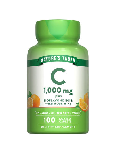 Vitamina C 1000 mg con Bioflavonoidi, Cinorrodi