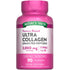 Ultra Collagen Grass Fed Peptides Caplets, 90 count, provide 3,000 mg per serving.