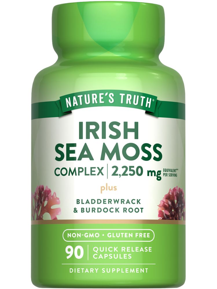 Irish Sea Moss Complex with Bladderwrack, Burdock Root