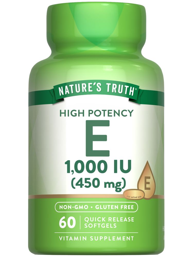 Vitamin E 268 mg (1000 IE)