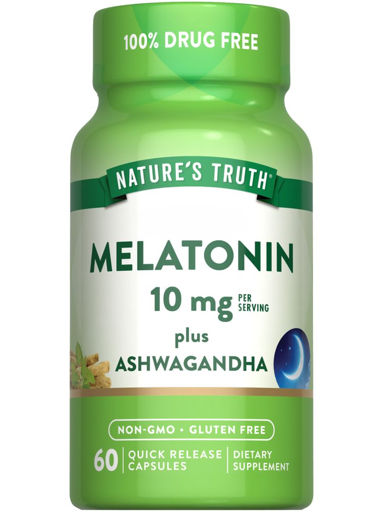 Melatonina 10mg | Com Ashwagandha