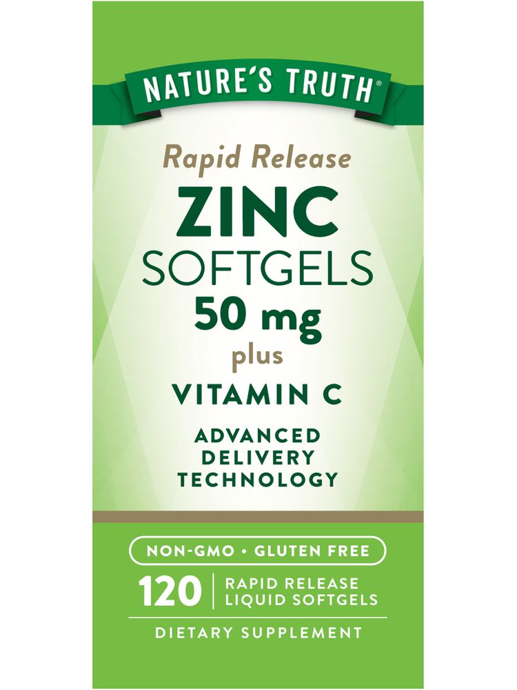 Zinc 50 mg with Vitamin C