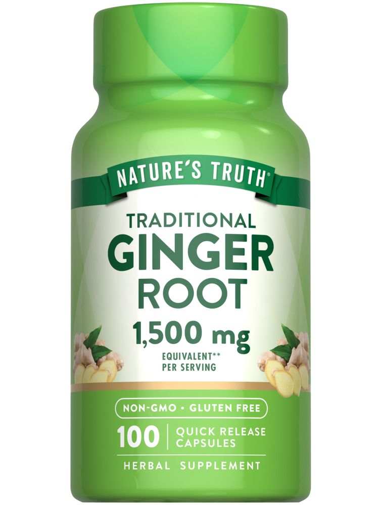 Ginger Root Extract | 100 Capsules