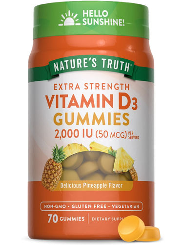 Vitamina D3 2000 UI (50 mcg) | Extra Forte