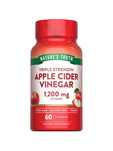 Vinagre de Sidra de Manzana 1200 mg | Vegano