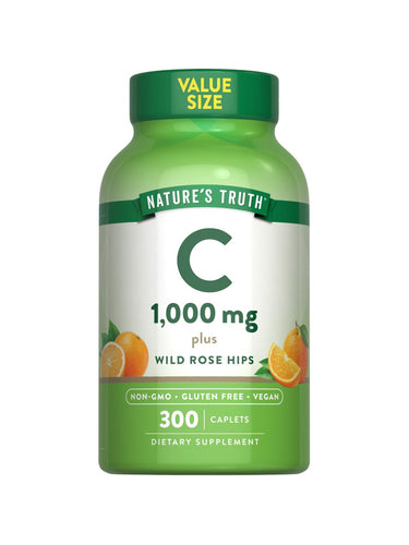 Vitamine C 1000 mg avec Cynorhodons