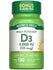 Vitamin D3 5000 IU (125 mcg) | Extra Strength