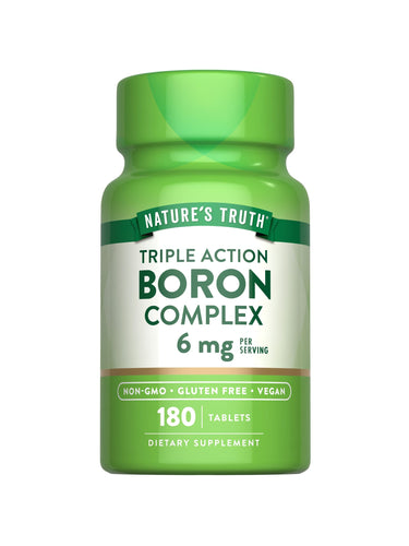 Boron-Komplex 6 mg | Dreifachwirkung