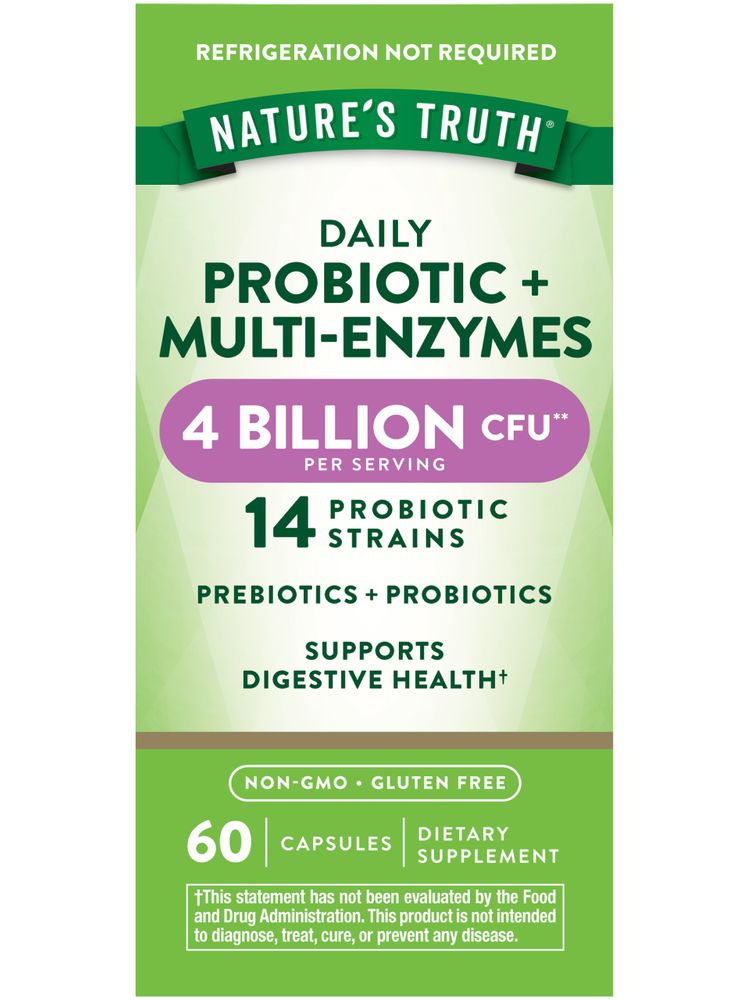 Probiotika mit Multi-Enzymen, Präbiotika