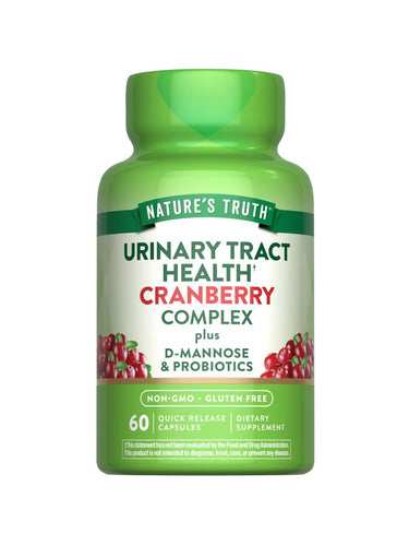 Cranberry with D-Mannose | 60 Capsules