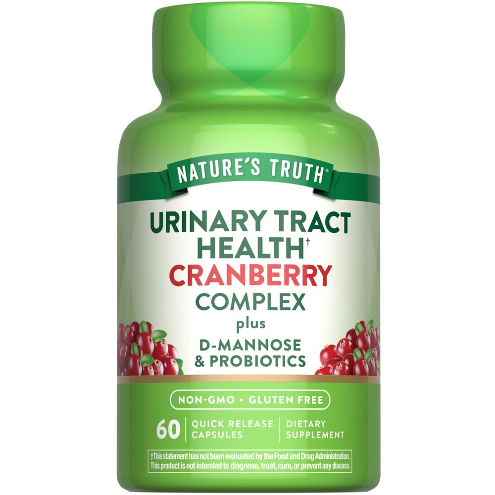 Cranberry with D-Mannose | 60 Capsules