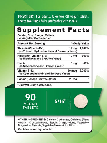Vitamin B Complex with B-12