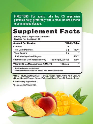 Vitamine D3 + K2