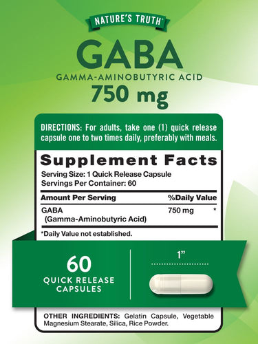 GABA 750 mg (Gamma-Aminobuttersäure)