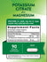 Potassium Citrate plus Magnesium