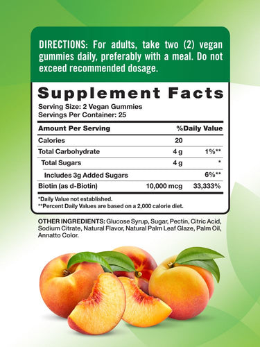 Biotina 10,000 mcg