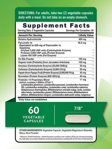 Probiotics with Multi-Enzymes, Prebiotics