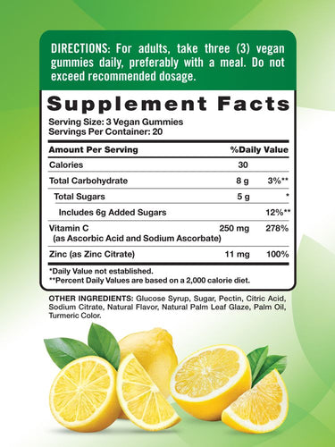 Vitamin C mit Zink