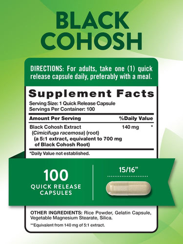 Cohosh Noir 700 mg